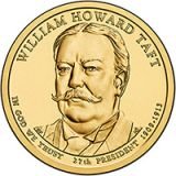 William Howard Taft Presidential Dollar – Image from US Mint
